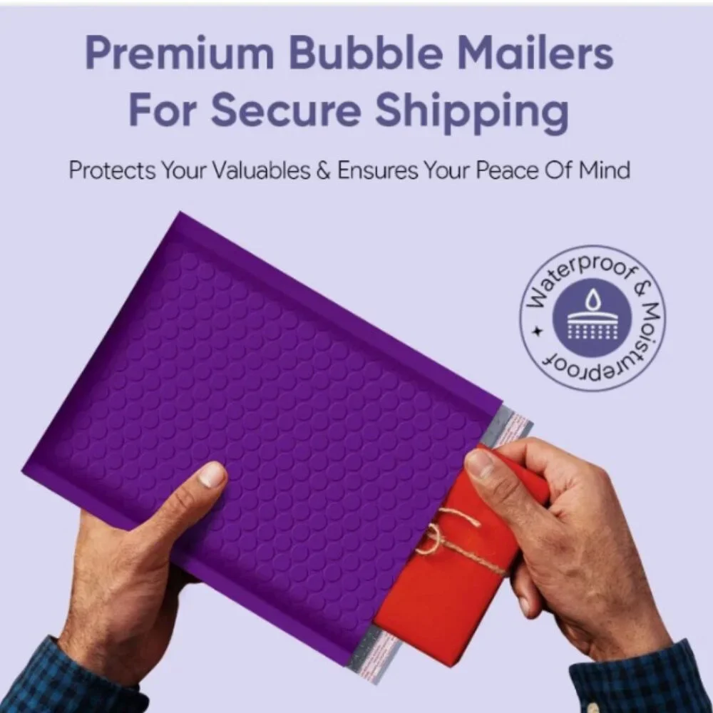 Poly‎ Bubble Mailers Padded 25 Envelopes 6X10